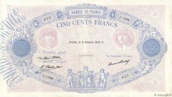 500 Francs BLEU ET ROSE FRANCIA  1930 F.30.33 MBC