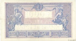 1000 Francs BLEU ET ROSE FRANKREICH  1919 F.36.34 fVZ