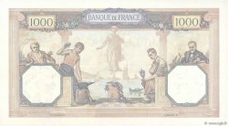 1000 Francs CÉRÈS ET MERCURE FRANKREICH  1932 F.37.07 VZ to fST