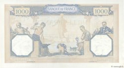 1000 Francs CÉRÈS ET MERCURE type modifié FRANCE  1938 F.38.32 AU+