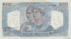 1000 Francs MINERVE ET HERCULE FRANKREICH  1946 F.41.15 ST