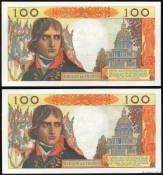 100 Nouveaux Francs BONAPARTE FRANKREICH  1962 F.59.00xE ST