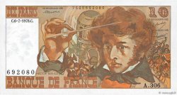 10 Francs BERLIOZ FRANKREICH  1978 F.63.25 ST