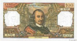 100 Francs CORNEILLE FRANCIA  1973 F.65.43 q.FDC