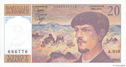 20 Francs DEBUSSY FRANCE  1983 F.66.04A10 pr.NEUF