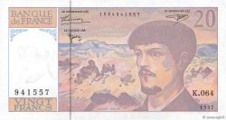 20 Francs DEBUSSY Modifié FRANCE  1997 F.66ter.02K64 pr.NEUF