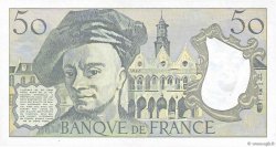50 Francs QUENTIN DE LA TOUR FRANKREICH  1988 F.67.14A50 ST