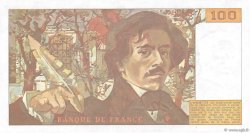 100 Francs DELACROIX modifié FRANCE  1989 F.69.13a UNC