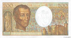 200 Francs MONTESQUIEU FRANCIA  1986 F.70.06 SC+