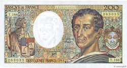 200 Francs MONTESQUIEU Modifié FRANKREICH  1994 F.70/2.01