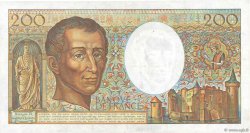 200 Francs MONTESQUIEU FRANCE  1986 F.70ter.01a TTB+