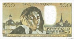 500 Francs PASCAL FRANKREICH  1972 F.71.08 fST