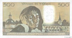 500 Francs PASCAL FRANCE  1980 F.71.21 UNC