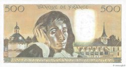 500 Francs PASCAL FRANCIA  1984 F.71.30 FDC