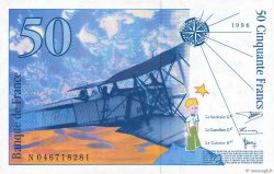 50 Francs SAINT-EXUPÉRY modifié FRANKREICH  1996 F.73.03 fST+
