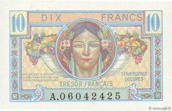 10 Francs TRÉSOR FRANÇAIS FRANKREICH  1947 VF.30.01 ST