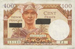 100 Francs SUEZ FRANCIA  1956 VF.42.01 MBC
