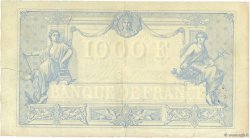 1000 Francs type 1862 Indices Noirs modifié FRANCIA  1887 F.A50.07 MBC