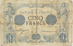 5 Francs NOIR FRANCE  1872 F.01.02 G