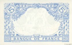 5 Francs BLEU FRANCIA  1913 F.02.21 AU