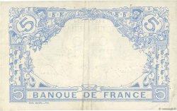 5 Francs BLEU FRANCE  1917 F.02.47 VF+