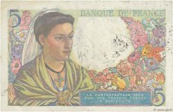 5 Francs BERGER FRANCIA  1945 F.05.06 BB