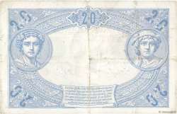 20 Francs NOIR FRANCE  1904 F.09.03 F+
