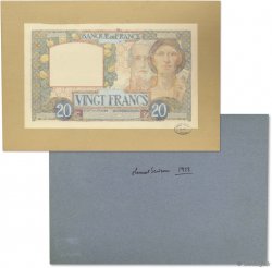 20 Francs TRAVAIL ET SCIENCE FRANCE  1922 F.12.00G XF