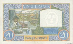 20 Francs TRAVAIL ET SCIENCE FRANKREICH  1941 F.12.12 fST