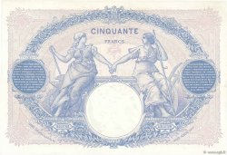 50 Francs BLEU ET ROSE FRANCIA  1922 F.14.35 MBC+
