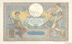 100 Francs LUC OLIVIER MERSON grands cartouches FRANCIA  1926 F.24.05Sp AU