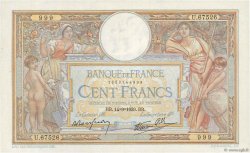 100 Francs LUC OLIVIER MERSON type modifié FRANCE  1939 F.25.49 SUP+