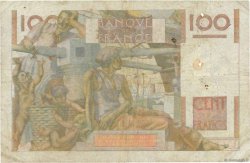 100 Francs JEUNE PAYSAN filigrane inversé FRANCE  1954 F.28bis.04 B+