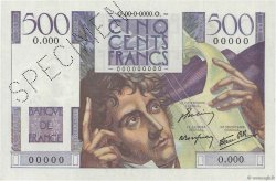 500 Francs CHATEAUBRIAND FRANCIA  1945 F.34.01Sp q.FDC