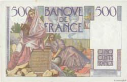 500 Francs CHATEAUBRIAND FRANCE  1945 F.34.02 XF