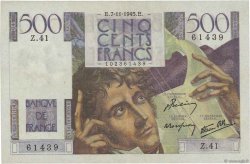 500 Francs CHATEAUBRIAND FRANCIA  1945 F.34.03 EBC+