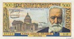 500 Francs VICTOR HUGO FRANCE  1954 F.35.02 UNC-