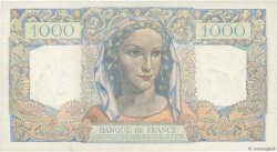 1000 Francs MINERVE ET HERCULE FRANKREICH  1945 F.41.04 VZ
