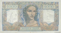 1000 Francs MINERVE ET HERCULE FRANCE  1949 F.41.30 AU