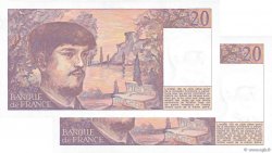 20 Francs DEBUSSY FRANCIA  1980 F.66.01W1 q.FDC