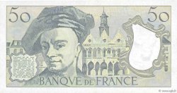 50 Francs QUENTIN DE LA TOUR FRANCIA  1987 F.67.13 AU