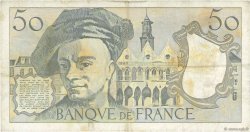 50 Francs QUENTIN DE LA TOUR FRANCIA  1988 F.67.14 BC