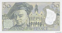 50 Francs QUENTIN DE LA TOUR FRANCIA  1992 F.67.18 q.FDC