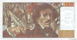 100 Francs DELACROIX FRANKREICH  1978 F.68.01A1 fST+