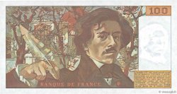 100 Francs DELACROIX FRANCIA  1978 F.68.01 q.FDC