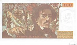 100 Francs DELACROIX modifié FRANKREICH  1983 F.69.07 VZ