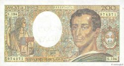 200 Francs MONTESQUIEU FRANCE  1992 F.70.12c VF