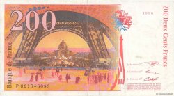 200 Francs EIFFEL Sans STRAP FRANCE  1996 F.75f4.02 VF