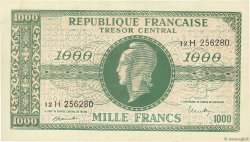 1000 Francs MARIANNE THOMAS DE LA RUE Faux FRANCE  1945 VF.13.03x UNC-
