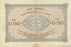 50 Centimes MINES DOMANIALES DE LA SARRE FRANCIA  1920 VF.50.01 BB